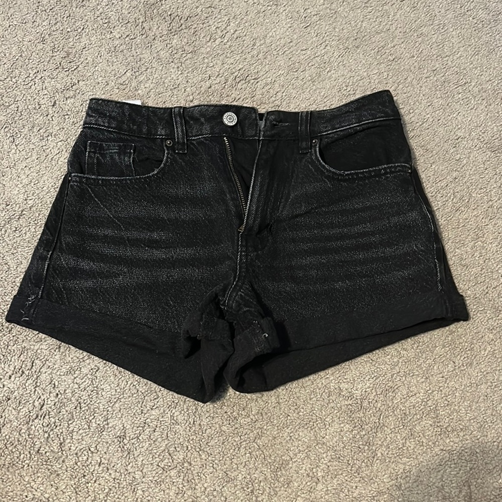 black pacsun jean shorts